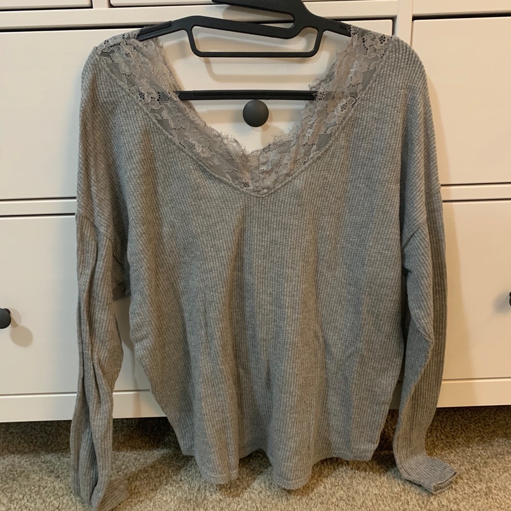 long sleeve lightweight sweater